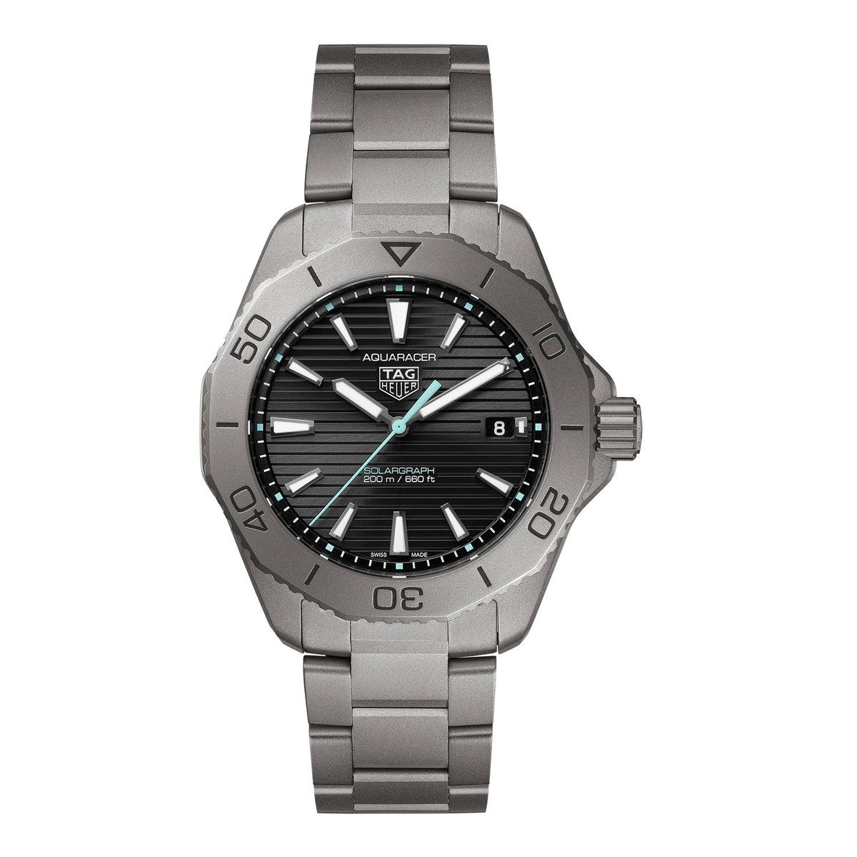 TAG Heuer Aquaracer Professional 40mm 200m Solargraph Quartz Watch WBP1180.BF0000 - Michael Jones Jeweller