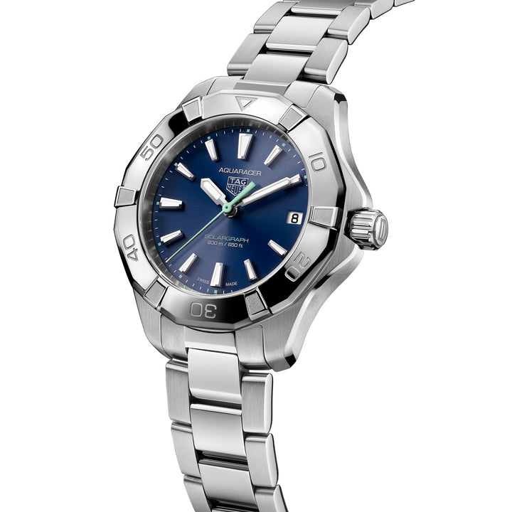 TAG Heuer Aquaracer Professional 34mm 200m Solargraph Quartz Watch WBP1311.BA0005 - Michael Jones Jeweller