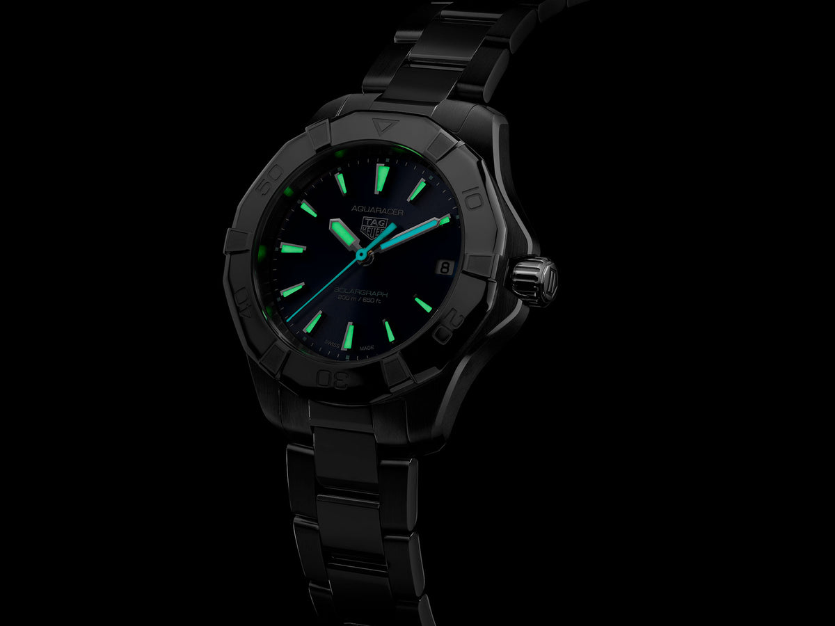 TAG Heuer Aquaracer Professional 34mm 200m Solargraph Quartz Watch WBP1311.BA0005 - Michael Jones Jeweller