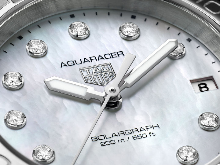 TAG Heuer Aquaracer Professional 34mm 200m Solargraph Quartz Watch WBP1313.BA0005