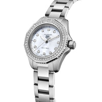 TAG Heuer Aquaracer Professional 30mm 200m Diamond Set Quartz Watch WBP1417.BA0622 - Michael Jones Jeweller