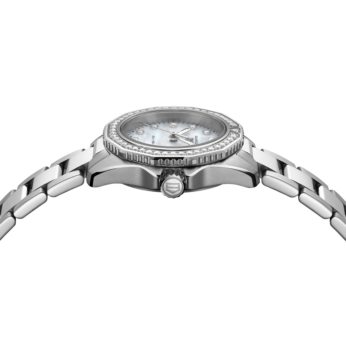 TAG Heuer Aquaracer Professional 30mm 200m Diamond Set Quartz Watch WBP1417.BA0622 - Michael Jones Jeweller