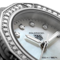 TAG Heuer Aquaracer Professional 30mm 200m Diamond Set Quartz Watch WBP1417.BA0622 - Michael Jones Jeweller