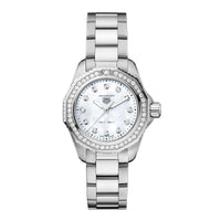 TAG Heuer Aquaracer Professional 30mm 200m Diamond Set Quartz Watch WBP1417.BA0622 - Michael Jones Jeweller