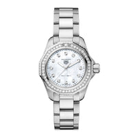 TAG Heuer Aquaracer Professional 30mm 200m Diamond Set Quartz Watch WBP1417.BA0622 - Michael Jones Jeweller