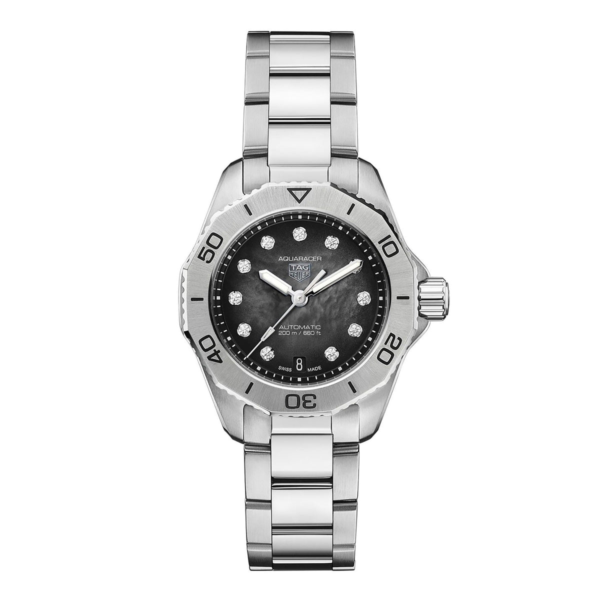 TAG Heuer Aquaracer 30mm 200m Automatic Watch WBP2410.BA0622 - Michael Jones Jeweller