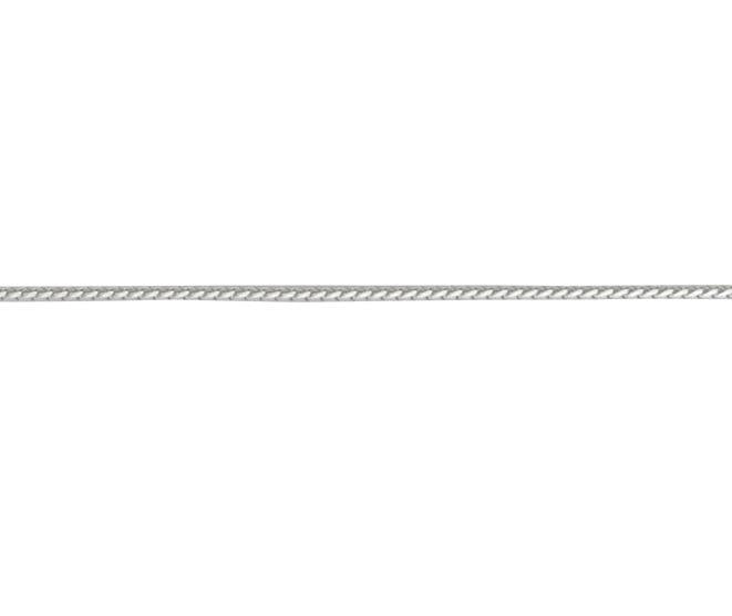 9ct White Gold 20 Inch Franco Link Chain
