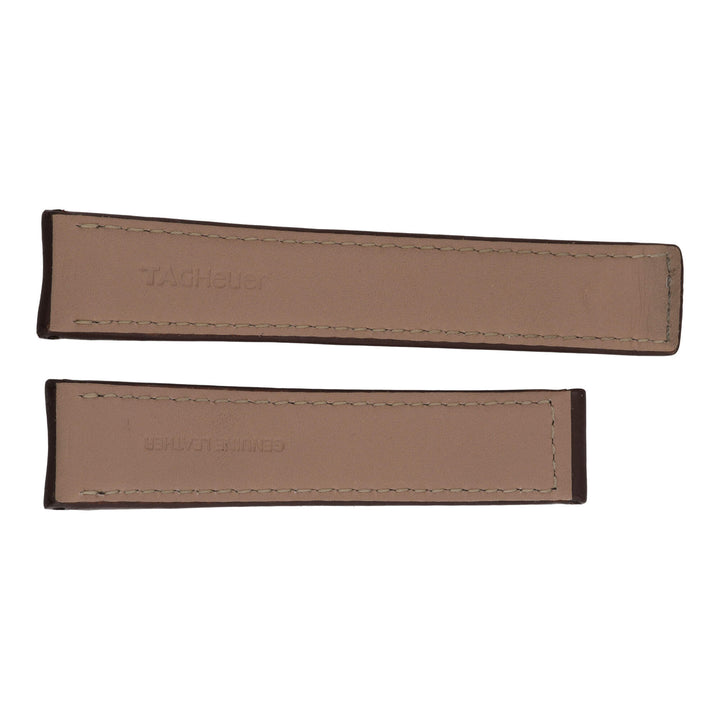 TAG Heuer Watch Strap. Carrera FC6206 Brown Leather. - Michael Jones Jeweller