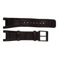 Gucci Watch Strap. Dark Brown Alligator. YDA32129