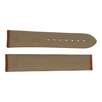 Omega Watch Strap. Brown Calf Leather with White Stitching 20mm. - Michael Jones Jeweller