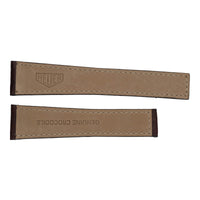 TAG Heuer Watch Strap. Carrera Brown Crocodile 20mm. - Michael Jones Jeweller