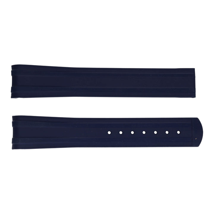 Omega Watch Strap. Blue Rubber Seamaster Diver Strap.