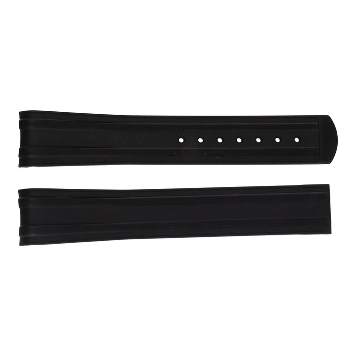 Omega Watch Strap. Black Rubber Omega Seamaster PRO 20mm - Michael Jones Jeweller
