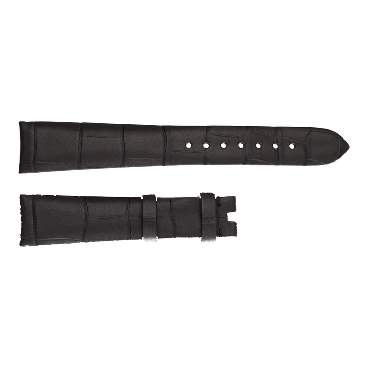 Omega Watch Strap. Grey 18mm Leather Watch Strap