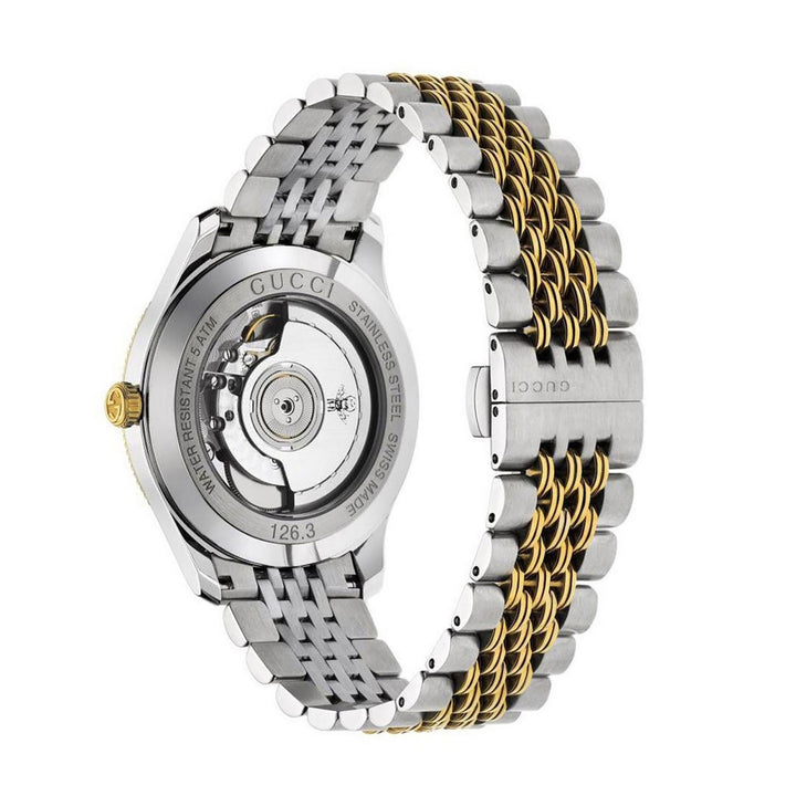 Gucci G-Timeless Motif Automatic Steel Watch YA126356 - Michael Jones Jeweller