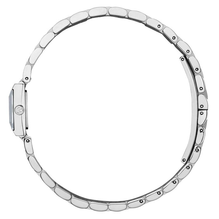 Gucci G-Frame Iconic Quartz Small Diamond Set Watch YA128507 - Michael Jones Jeweller