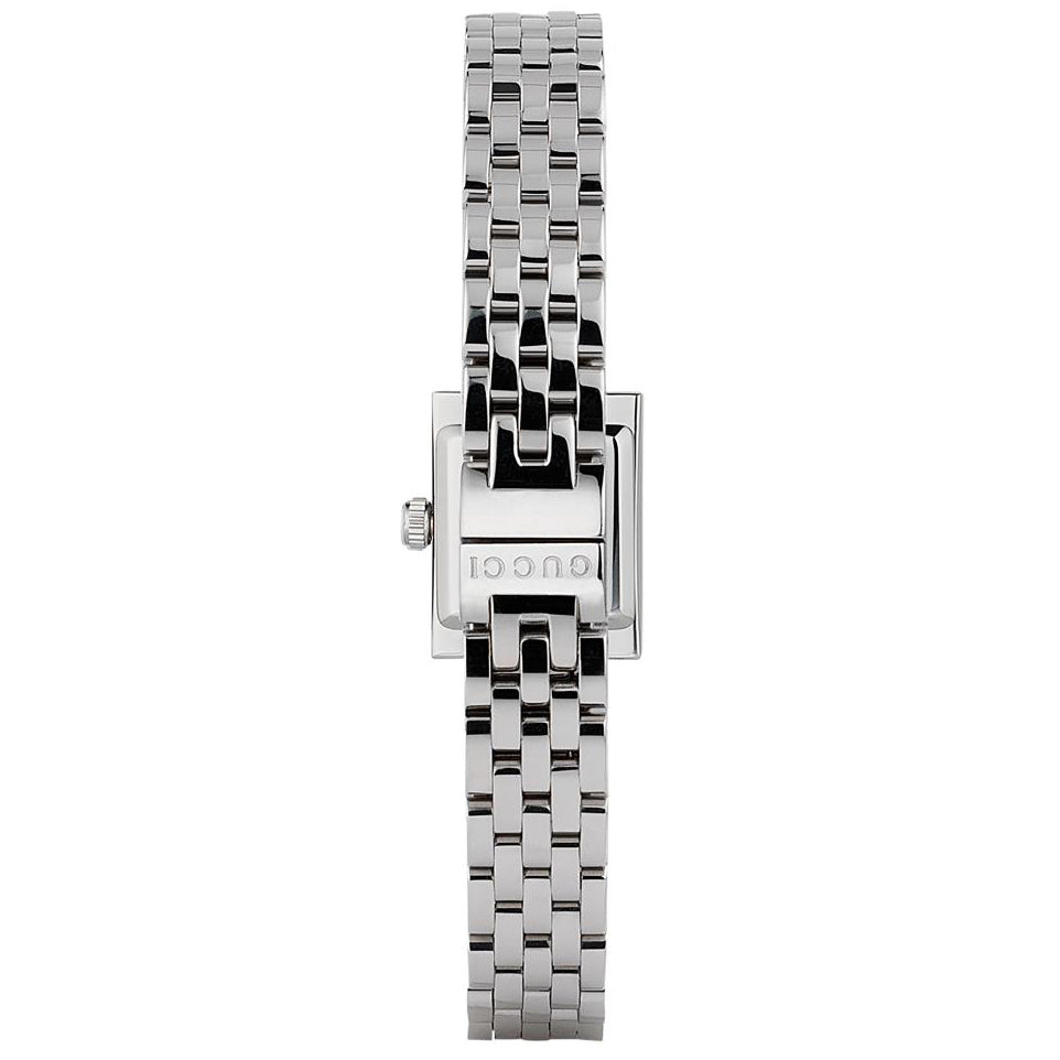 Gucci G-Frame Iconic Quartz Small Diamond Set Watch YA128507 - Michael Jones Jeweller