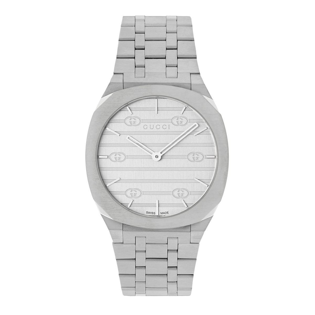 Gucci GUCCI 25H 34mm Ladies Quartz Watch YA163402 - Michael Jones Jeweller