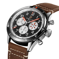 Breitling Super Avi 46mm B04 Chronograph GMT Mosquito Automatic Watch YB04451A1B1X1