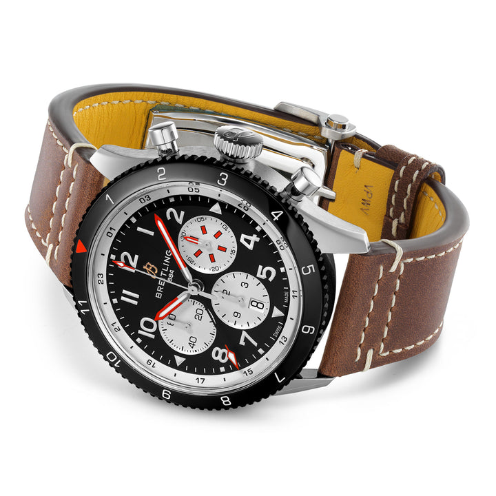 Breitling Super Avi 46mm B04 Chronograph GMT Mosquito Automatic Watch YB04451A1B1X1