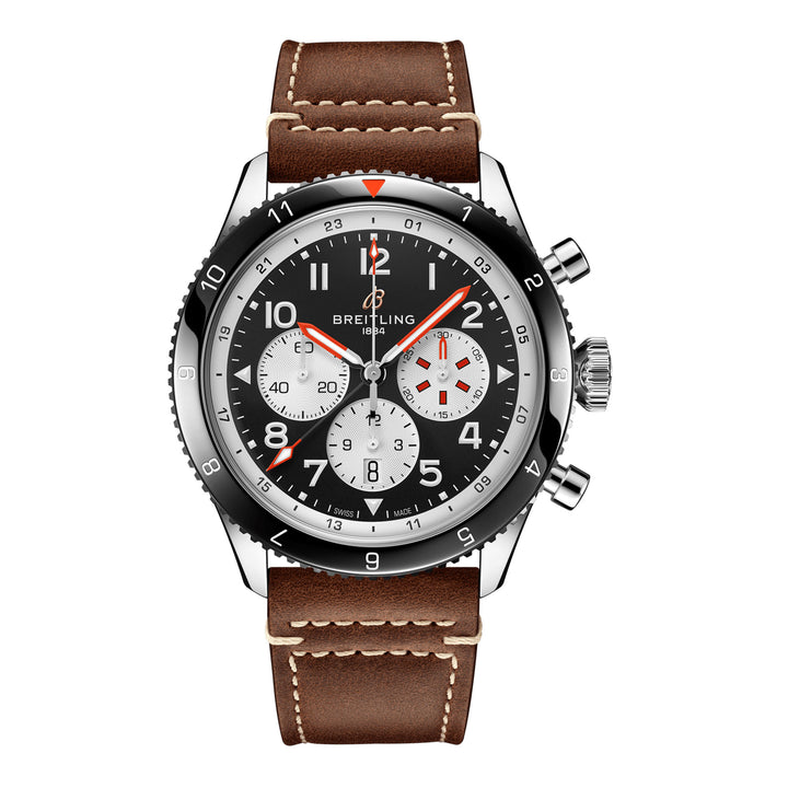 Breitling Super Avi 46mm B04 Chronograph GMT Mosquito Automatic Watch YB04451A1B1X1