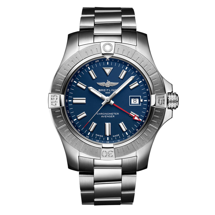 Breitling Avenger Automatic GMT 45mm Watch A32395101C1A1 - Michael Jones Jeweller