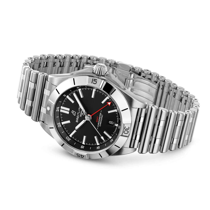Breitling Chronomat Automatic GMT 40mm Watch A32398101B1A1 - Michael Jones Jeweller