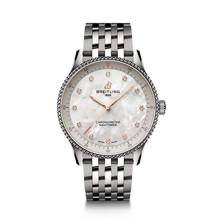 Breitling Navitimer 32mm Chronometer Quartz Watch A77320E61A2A1