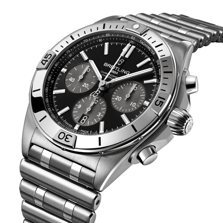 Breitling Chronomat B01 UK Limited Edition 42mm Automatic Watch AB01341B1B1A1