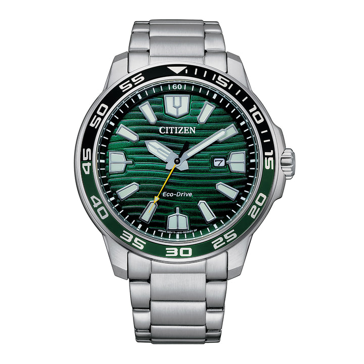 Citizen Eco-Drive Men's Sport Bracelet Watch AW1526-89X