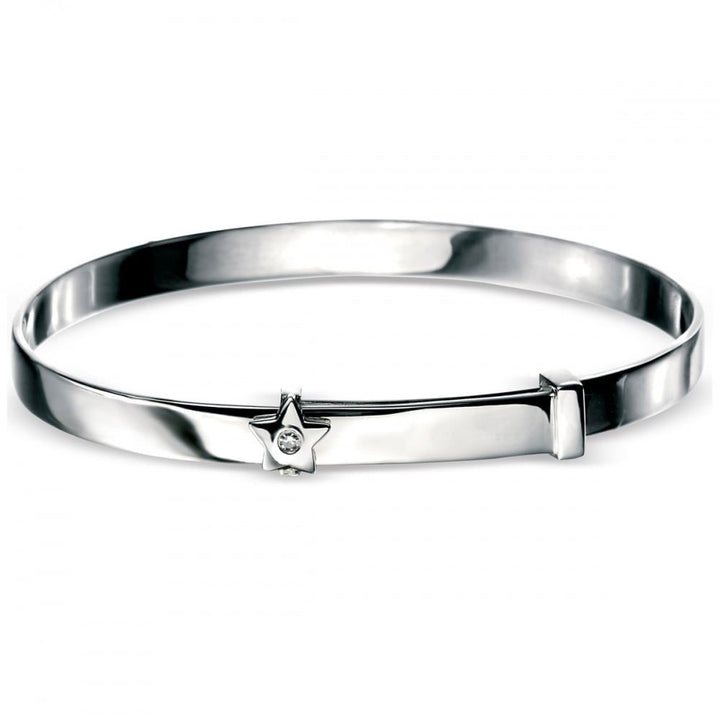 Childs D for Diamond Star Baby Bangle