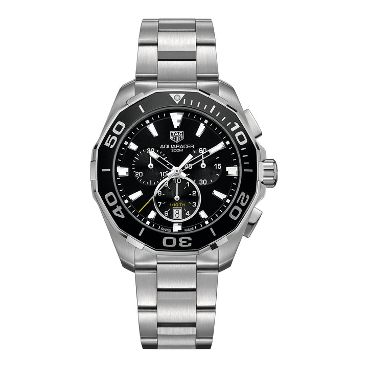 TAG Heuer Aquaracer 43mm 300m Chronograph Quartz Watch CAY111A.BA0927