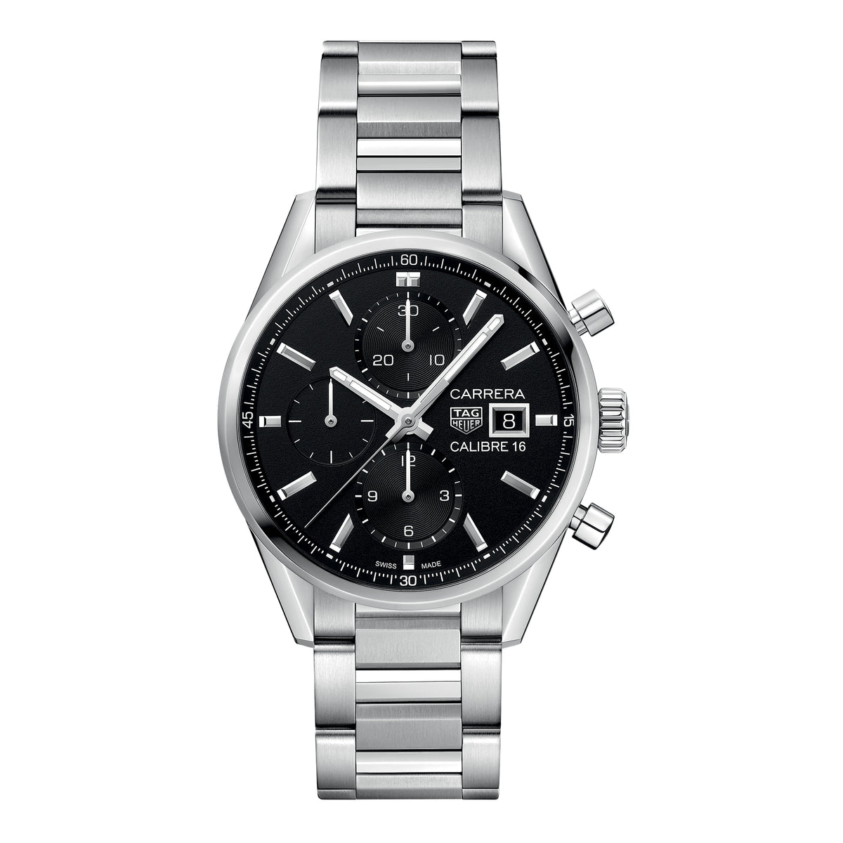 TAG Heuer Carrera 41mm 100m Chronograph Automatic Watch CBK2110.BA0715 - Michael Jones Jeweller