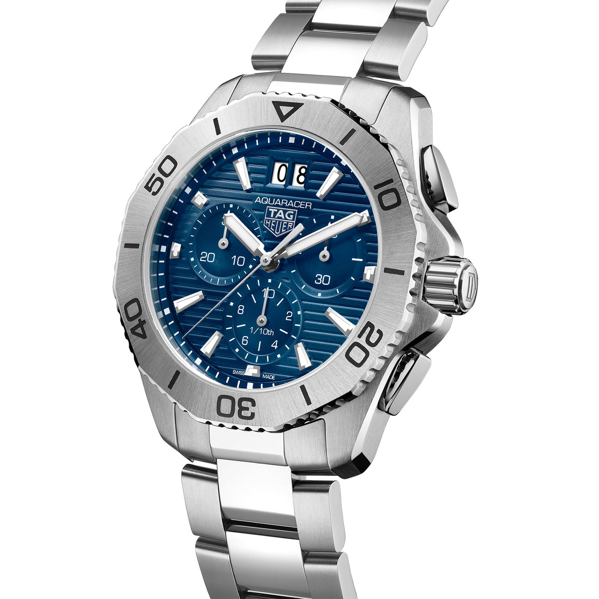 TAG Heuer Aquaracer Professional 40mm 200m Chronograph Quartz Watch CBP1113.BA0627 - Michael Jones Jeweller