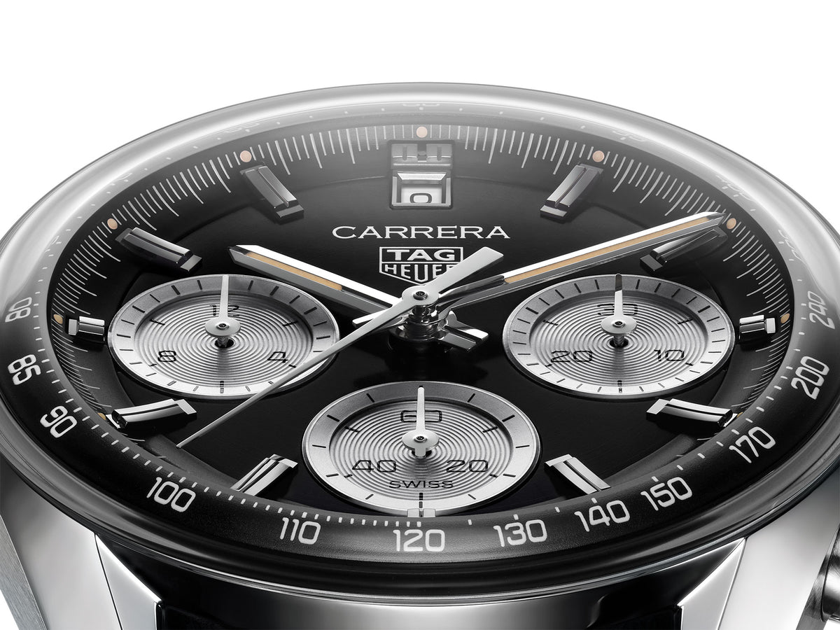 TAG Heuer Carrera 39mm 100m Chronograph Automatic Watch CBS2210.FC6534 - Michael Jones Jeweller