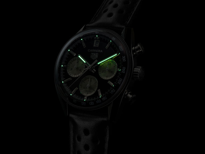 TAG Heuer Carrera 39mm 100m Chronograph Automatic Watch CBS2210.FC6534 - Michael Jones Jeweller