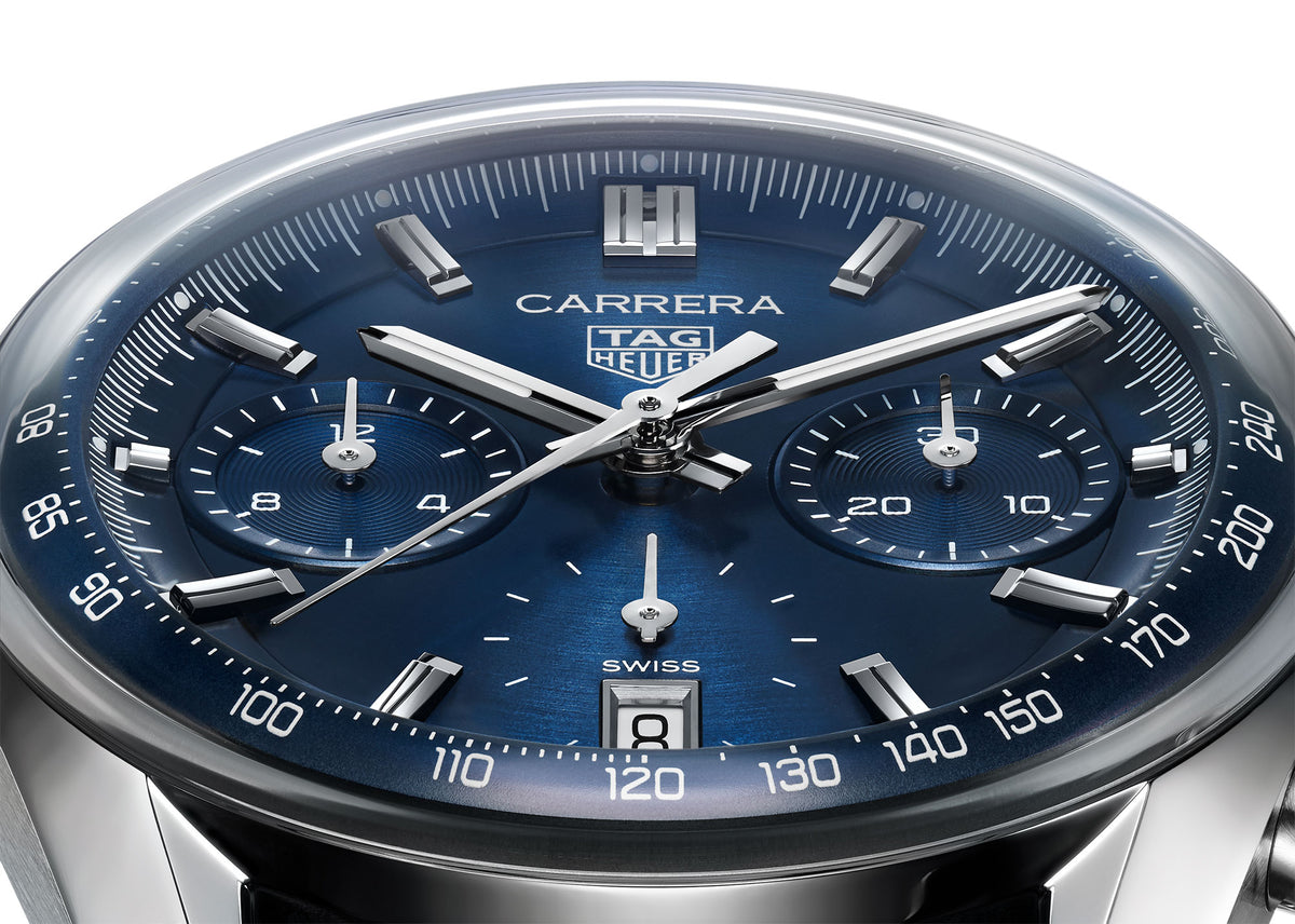 TAG Heuer Carrera 39mm 100m Chronograph Automatic Watch CBS2212.FC6535 - Michael Jones Jeweller