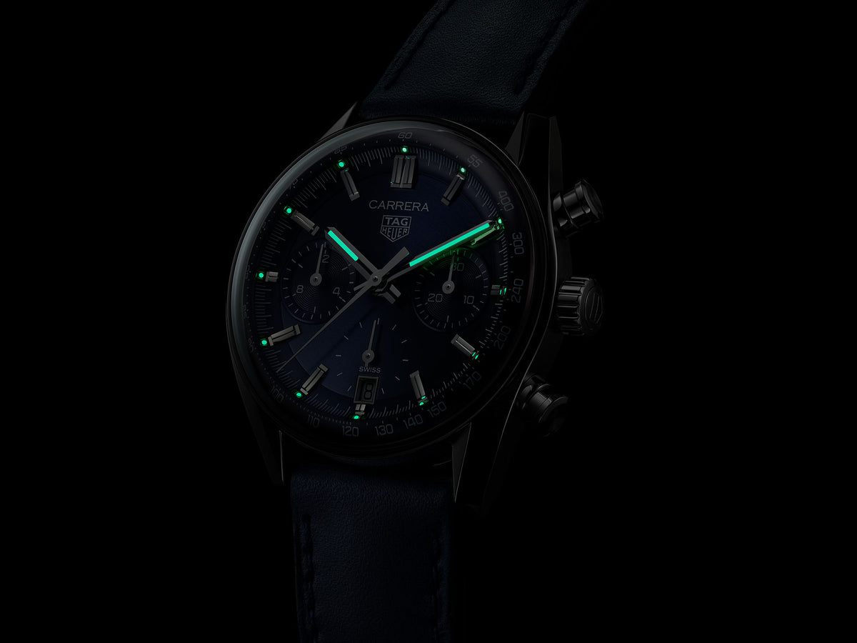 TAG Heuer Carrera 39mm 100m Chronograph Automatic Watch CBS2212.FC6535 - Michael Jones Jeweller