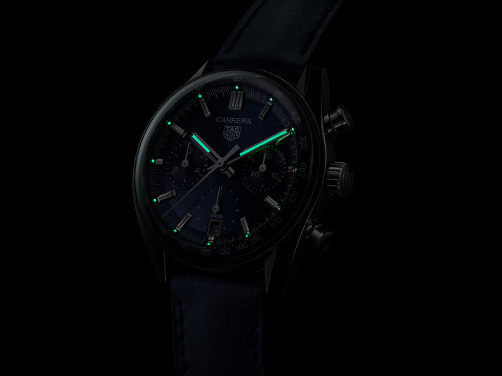 TAG Heuer Carrera 39mm 100m Chronograph Automatic Watch CBS2212.FC6535 - Michael Jones Jeweller