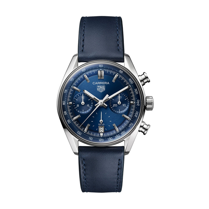 TAG Heuer Carrera 39mm 100m Chronograph Automatic Watch CBS2212.FC6535 - Michael Jones Jeweller