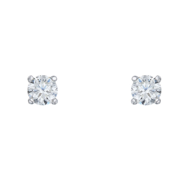 Diamond 0.41ct Stud Earrings in 18ct White Gold