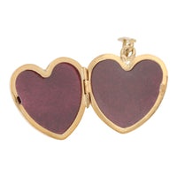 Polished 9ct Yellow Gold Heart Locket - Michael Jones Jeweller
