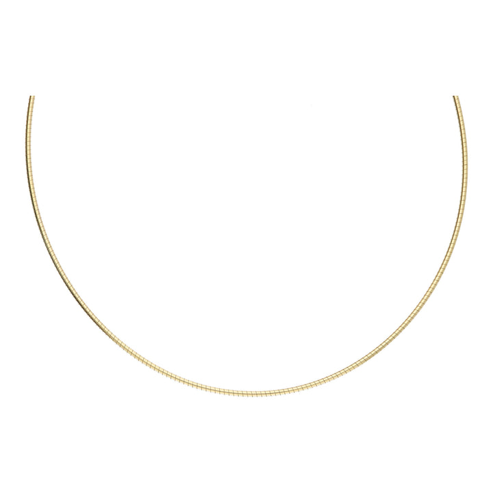 Omega 18ct Yellow Gold 16 Inch Necklet