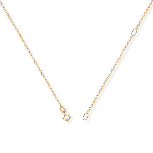 9ct Yellow Gold 18 Inch Trace Link Chain - Michael Jones Jeweller