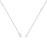 9ct White Gold 18" Trace Chain - Michael Jones Jeweller