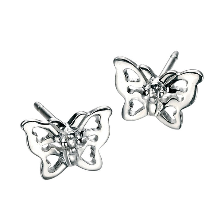 Childs D for Diamond Childs Filigree Butterfly Stud Earrings