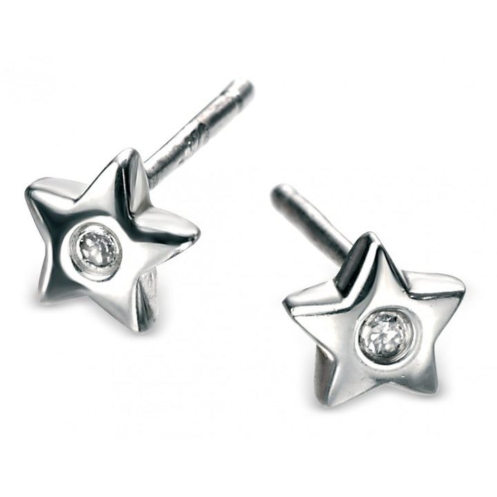 Childs D for Diamond Star Stud Earrings - Michael Jones Jeweller