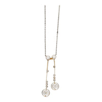 Pre-Owned Diamond Negligee Drop Necklace