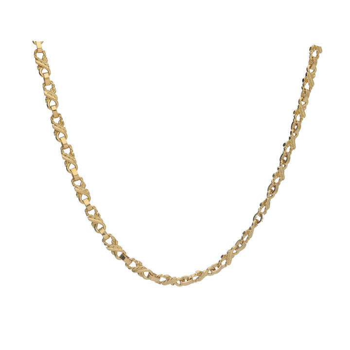 Pre-Owned Infinity Crossover 24" 18ct Yellow Gold Chain