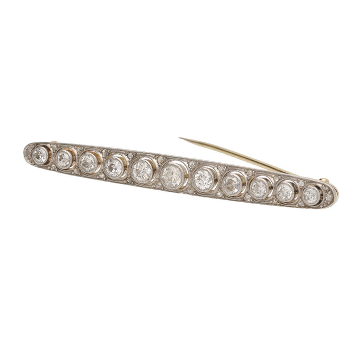 Pre-owned Diamond Brooch